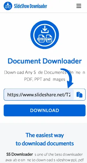 How To Download Any Slide - Step1